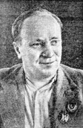 В. И. Лебедев-Кумач, фото из газеты «Известия», 30 июля 1939 г.